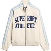 Superdry Athletic Applique Loose Kokovetoketjullinen Collegepaita