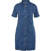 Noisy May Nmnisa S/S Slim Denim Dress Vi534Mb Noos - Blue - M