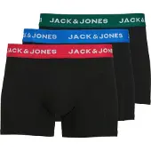 Jack & Jones Bokserishortsit 'JACJOE' sininen / tummanvihreä / vadelma / musta