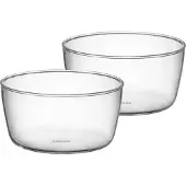 Dorre Seria tarjoilukulhot lasi 2-pack Ø10 cm