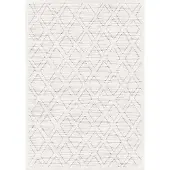 Narma matto Voose valkoinen 100x240 cm