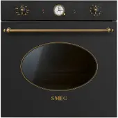 Smeg Coloniale Kalusteisiin sijoitettava uuni SFP68C1TAO (antrasiitti)