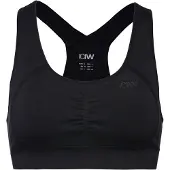 ICANIWILL Rush Seamless Sports Bra - Black - XS