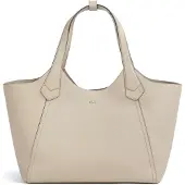BOSS Lenah Shopperit Nahka 33 cm Beige
