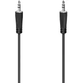 Hama 00205115 audiokaapeli, 3 m, musta