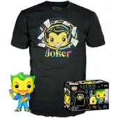 Funko POP! Pop And Tee Dc Comics Batman Joker Exclusive Monivärinen L