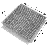 Valeo Suodatin, sisäilma 698774