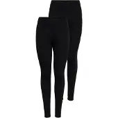 ONLY Onllive Love New Legging 2Pack Noos - Black - XS