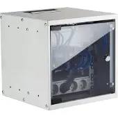 EFB Elektronik Elektronik WGB-1006GR.30-SET1, Seinään asennettava laitekehikko, 6U, 30 kg, Näppäinlukko, Harmaa
