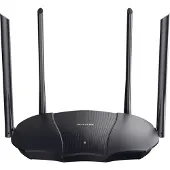 Tenda TX9 PRO, Wi-Fi 6 (802.11ax), Kaksitaajuus (2,4 GHz/5 GHz), Ethernet LAN, Musta, Pöytäreititin (TX9PRO)