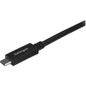 StarTech.com usb-c cable with power delivery 3a - m/m - 2m 6ft. - usb 3.0 - usb-if certified