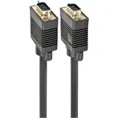 Gembird VGA/VGA 30m, 30 m, VGA (D-Sub), VGA (D-Sub), Uros, Uros, Musta (CC-PPVGA-30M-B)