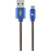 Gembird Cable Micro USB premium jeans 2 m