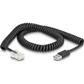 DeLOCK 90601, USB-kaapeli, Musta, USB A-tyyppi, RJ-50, Suora, Suora