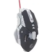 Gembird MUSG-05, USB A-tyyppi, 4000 DPI, Musta, Hopea