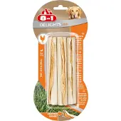 8In1 6x75g Delights purutikut kanatäytteellä 18 kpl koiralle