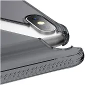 Itskins NANO GEL cover til iPhone XS Max&reg;. Sort