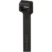 Panduit Cable Tie, 14.5L (368mm), Light-Heavy, Weather Resistant, Black, 250pc, Nailon, Musta, 368 mm