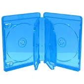 MediaRange BOX38-6-30, DVD-kotelo, 6 levyt, Sininen, Muovi, 120 mm, 134 mm