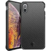 Itskins HybridFusion, Cover, Apple, iPhone Xs Max, 16.5 cm (6.5"), Carbon
