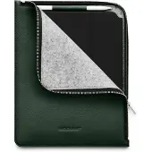 WOOLNUT Leather Folio iPad Air/ Pro 11" (M2/M3/M4/M5) - Green