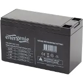 Gembird BAT-12V7.5AH, 12 V, 1 kpl, Musta, RoHS, 7500 mAh, 2,8 kg