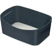 Leitz Cosy säilytyslaatikko Mybox, Varastolaatikko, Harmaa, Suorakulmainen, Muovi, Yksivärinen, Sisätila