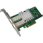 Intel Ethernet Server Adapter X520-DA2 -verkkoadapteri, PCIe 2, Bulk/oem