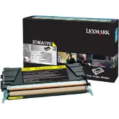 Lexmark Corporate X746A3YG High Yield -laservärikasetti, keltainen