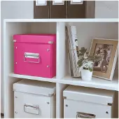 Leitz säilytysltk Click & Store Cube "M" WOW Pinkki