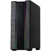 Inter-Tech S-3901 Impulse, Tower, PC, Musta, ATX, ITX, mikro ATX, Pelaaminen, Multi (88881272)