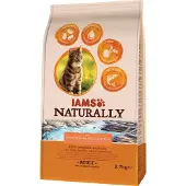 IAMS 2x2,7kg Adult Naturally Cat Adult Salmon Kissanruoka