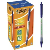 BIC Kuulakärkikynä Clic Stic Ecolution sininen, 50kpl