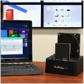 StarTech.com Erillinen USB 3.1 (10 Gbps) kopiokone 2,5" tai 3,5" SATA-kiintolevyille (SDOCK2U313R)