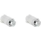 Geberit flush dual chrome