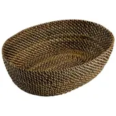 Bastian Brødkurv 20x15x7 cm Ovaali Nitoflet Lys/Mørk