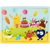 Babblarna - Babblarnas Party, 12 Pcs, 3- 6 Y - Blue - 30X21CM