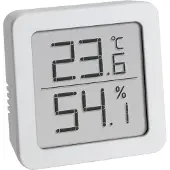 TFA-Dostmann 30.5051.02 Digital Thermo Hygrometer Valkoinen