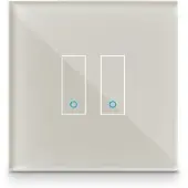 Iotty Smart Switch double button faceplate