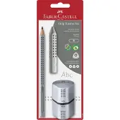 Faber-Castell 111996, B, Harmaa, Kolmion muotoinen, Ripustettava laatikko, 3 kpl