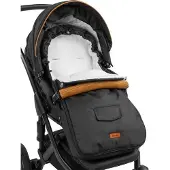 Sensillo POLAR MUSTA JALKAPÄÄLLIKKÖ TROLLEY (95x40)