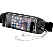 Connectech waistband for iPhone. Musta