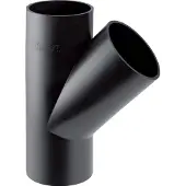 Geberit Peh grenrør 45° Ø110x56 mm Peh grenrør 45° Ø110x56 mm