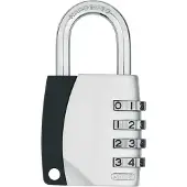 ABUS 155/40 6.5 Mm Combination Padlock Valkoinen