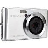 Agfa PHOTO DC5200 kompakti digitaalikamera - 21 Mp CMOS-kenno - 8X zoom - 2,4 tuuman LCD-näyttö - hopea