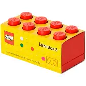 LEGO STORAGE MINI BOX 8 - RED