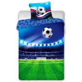 Faro Jalkapallostadion Vuodevaatteet 140x200 cm - 100 prosenttia puuvillaa
