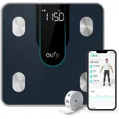 Eufy Smart Scale P2 Pro Digitaalinen kylpyhuoneen vaaka Wi - Fi Bluetooth IPX5 Vedenpitävä ITO 3D-malli 16 mittausta sisältävät painon sykkeen kehon rasvan BMI lihasmassan ja luumassan