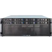 Inter-Tech 4U-4408, Teline, Palvelin, Musta, Hopea, ATX, EATX, mikro ATX, Mini-ITX, SSI EEB, Terästä, 4U (88887191)