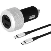 JustMobile Just Mobile Highway Turbo w. USB-C to Lightning cable